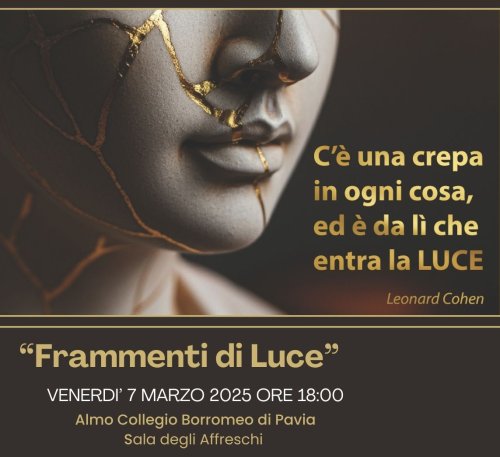 “Frammenti di luce”, un evento che celebra la resilienza e la traspone in arte 