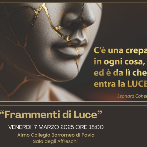 “Frammenti di luce”, un evento che celebra la resilienza e la traspone in arte 