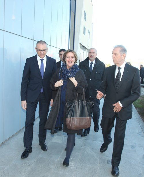 Il Ministro della Salute Beatrice Lorenzin in visita al CNAO